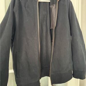 Lululemon Athletica Black Jacket with Zip Detail